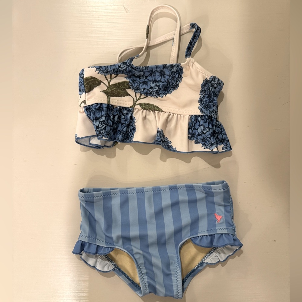 Pink Chicken Baby Swim Suit. Excellent condition! Size 6-12 months.